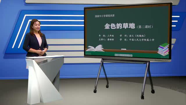 16《金色的草地》第2课时