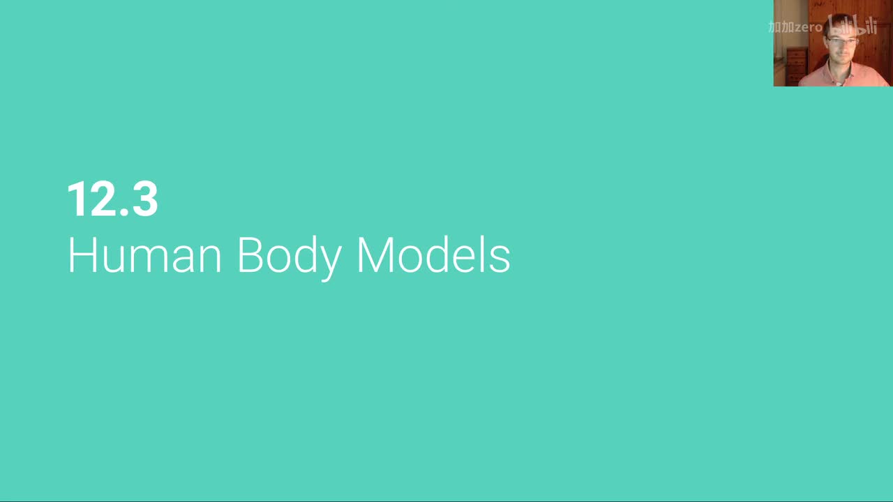 P45 Diverse Topics in Computer Vision： Human Body Models)
