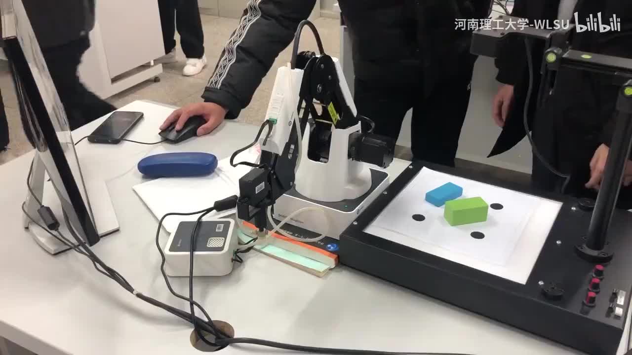 【视觉基础】61_双目立体视觉-分类分拣实验演示