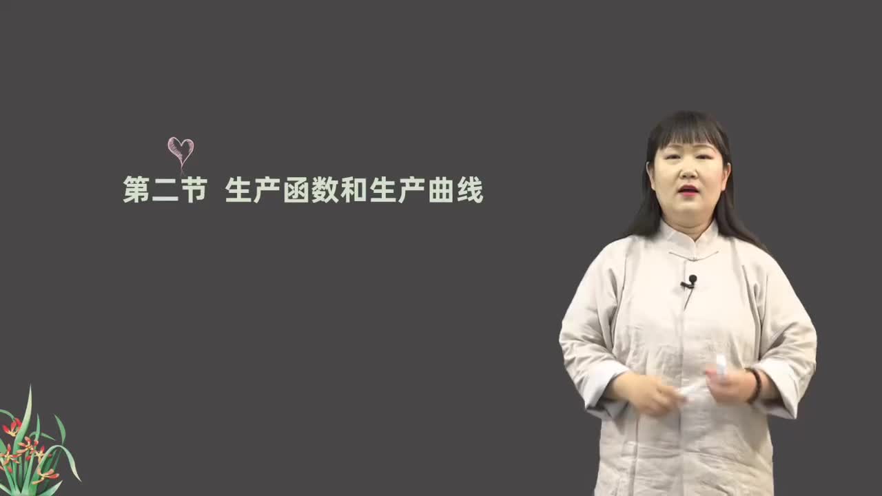 第03章 第二节 生产函数和生产曲线