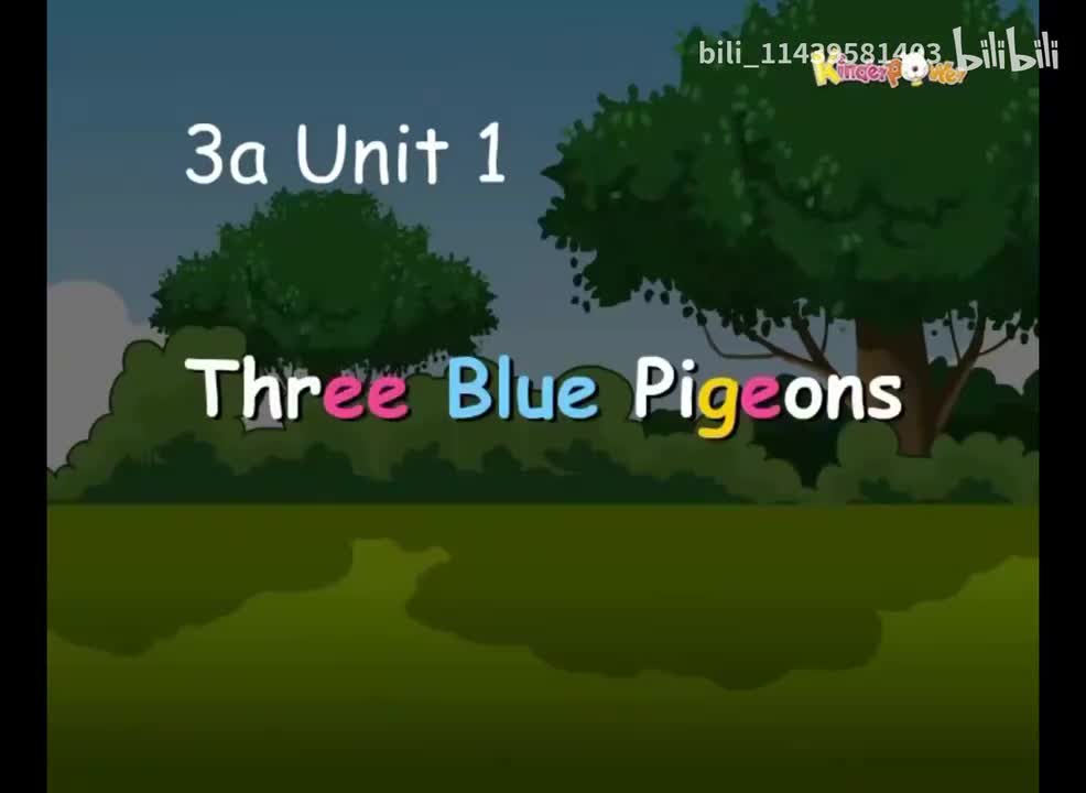 3a Unit 1-Three Blue Pigeons