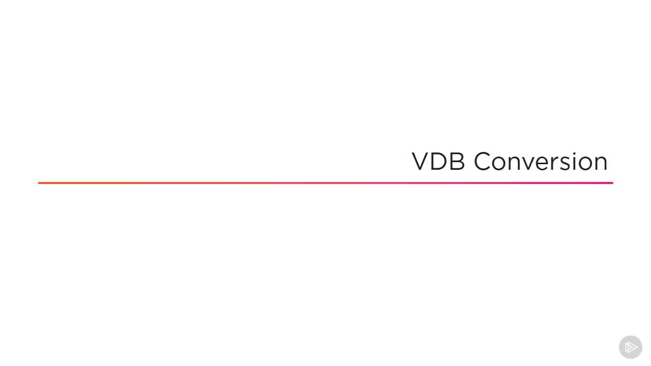 30 - VDB Conversion