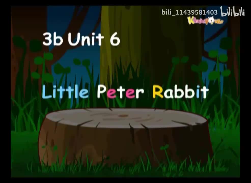 3b Unit 6-Little Peter Rabbit