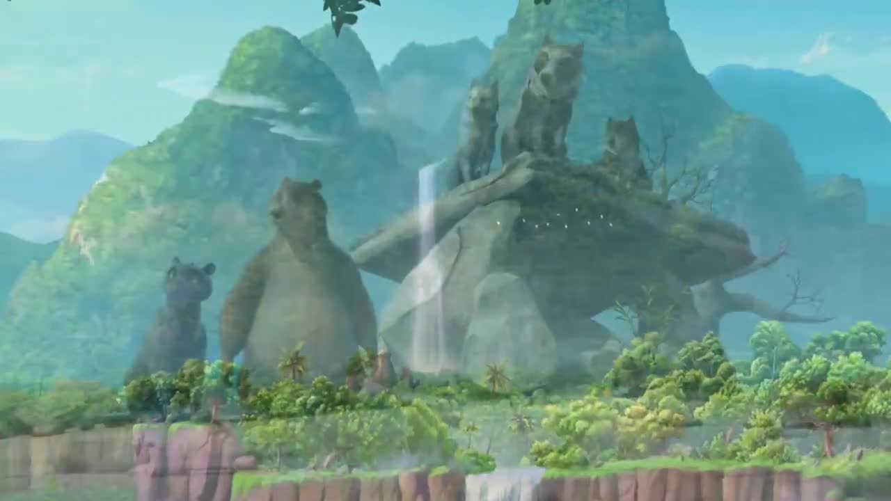 The Jungle Book-006-睡着的蟒蛇