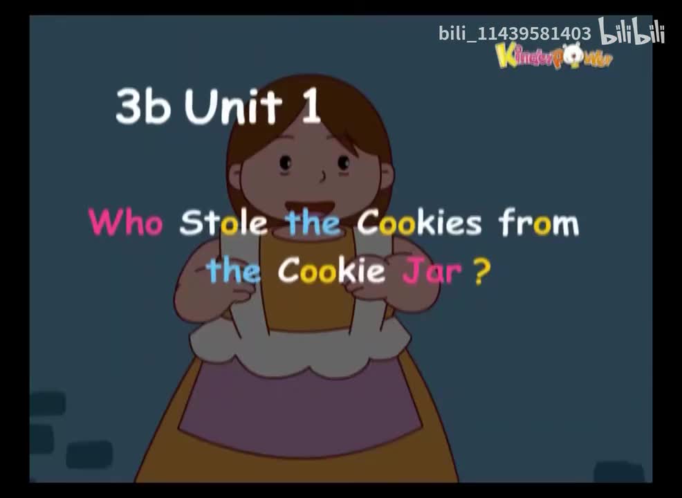 3b Unit 1-Who Stole The Cookies From The Cookie Jar