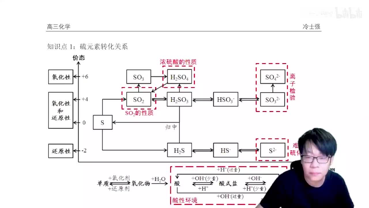 1.4.3.4 硫元素性质总述