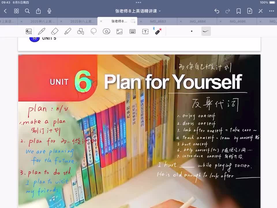 Unit 6 课文讲解 上