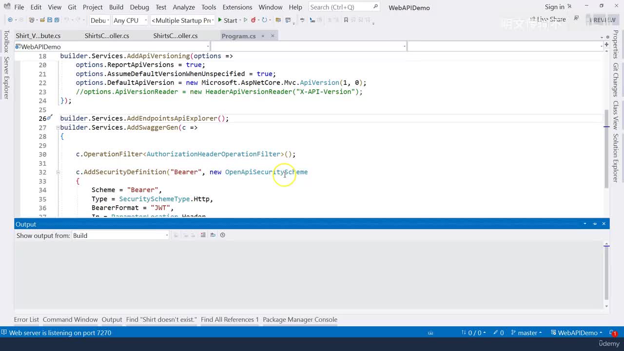 (.NET8 )65. 在 Swagger 文档中支持版本控制