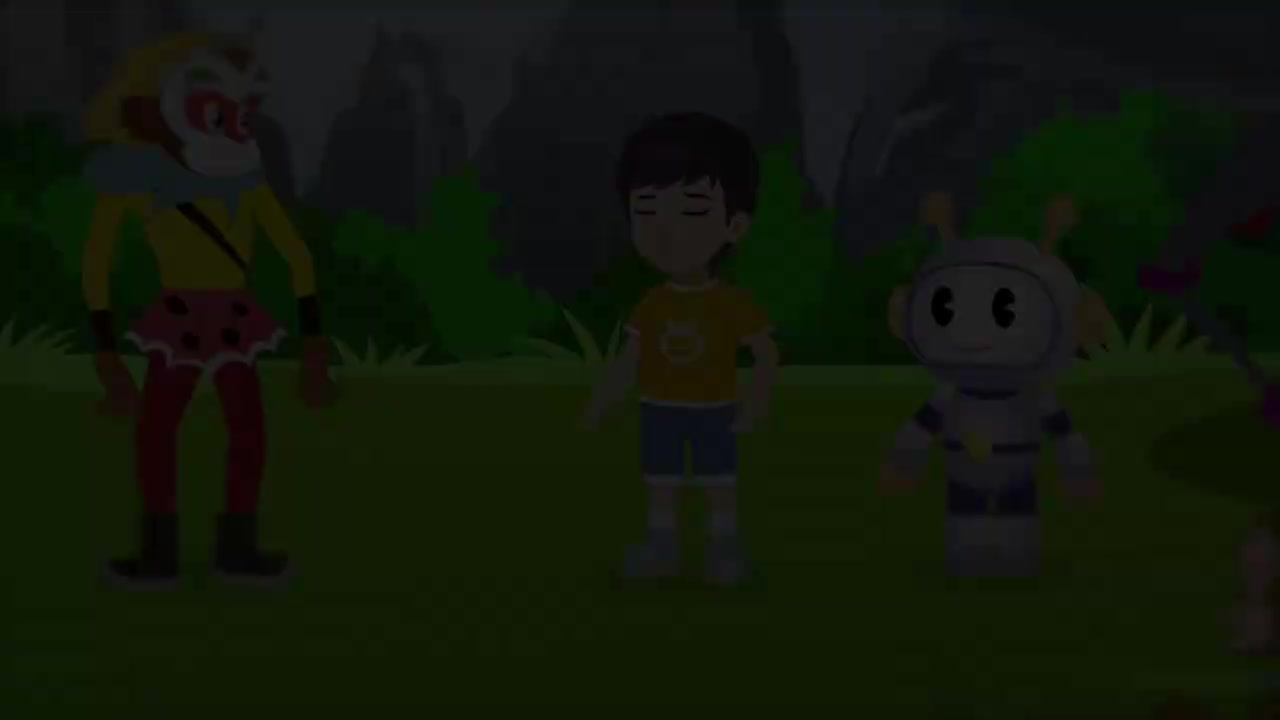 一年级(下) 08.超级英雄孙悟空：《小猴子下山》