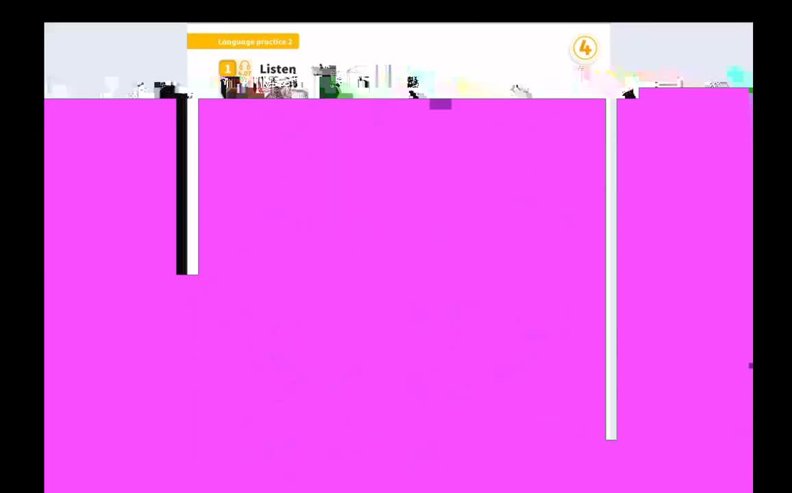 练习册 Unit 4 At home 2