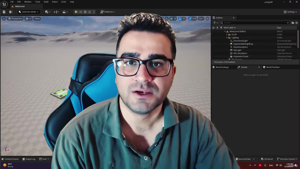 08. Jumpy 47 - Fan blueprint class