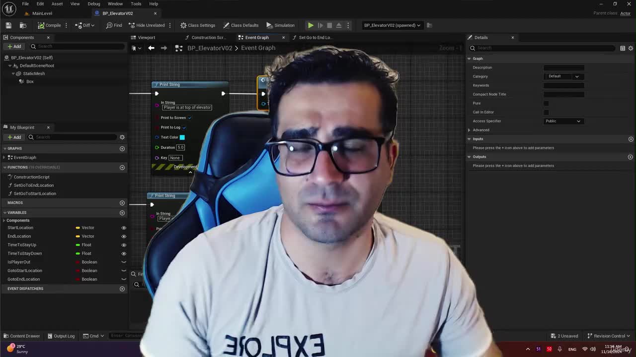 08. Jumpy 81 - elevator going down