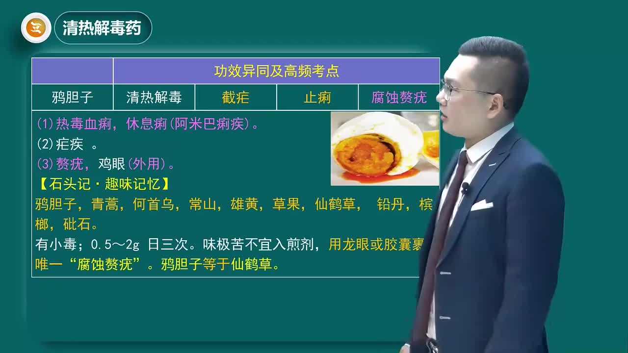 第二章07讲清热解毒药03