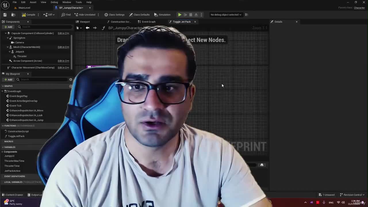 08. Jumpy 85 - Toggle jetpack function