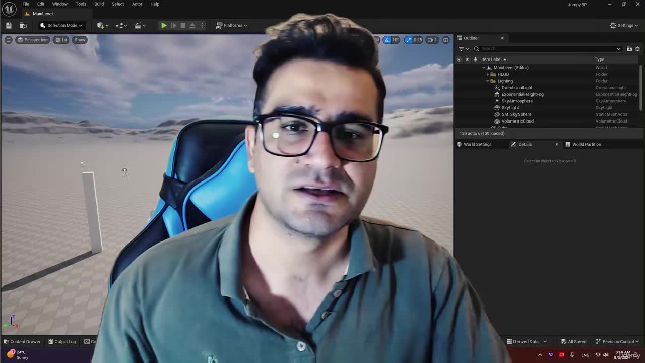 08. Jumpy 27 - Create blueprint