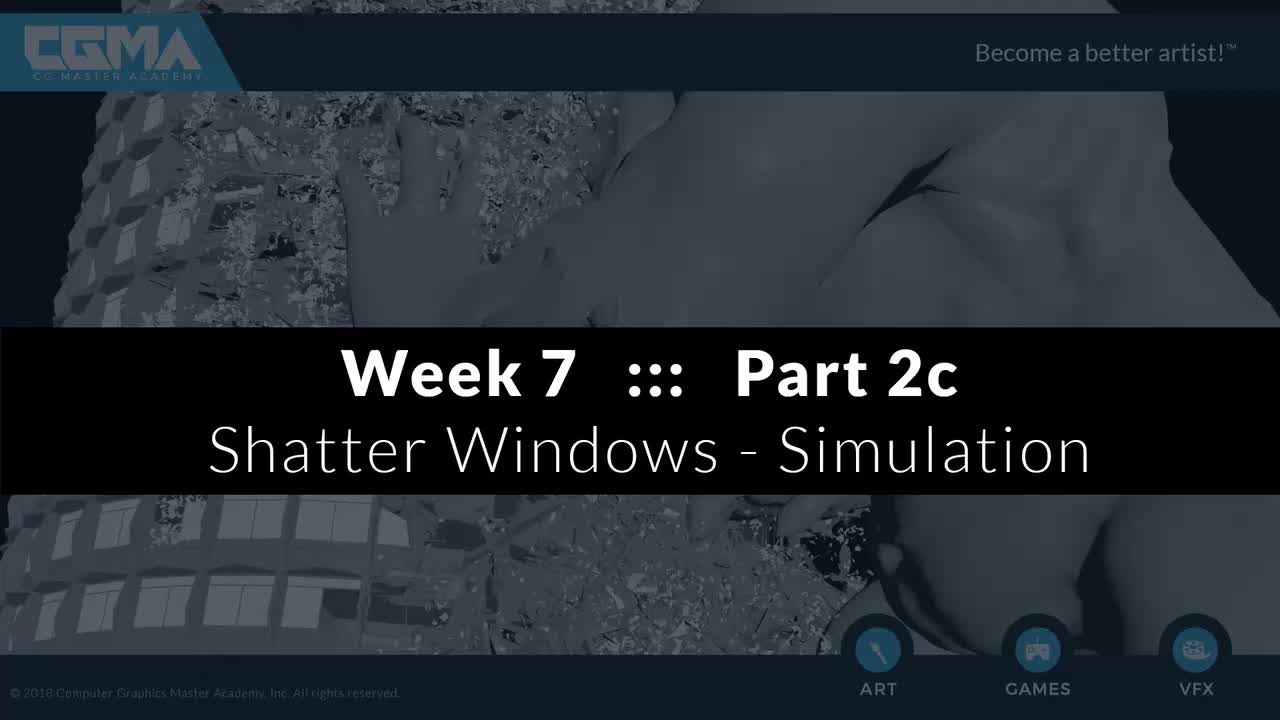 2c Shatter Windows Simulation