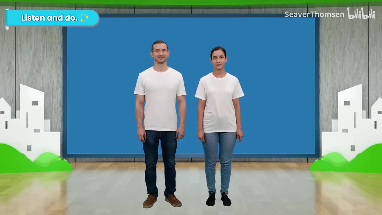 四上U3 B Listen and do