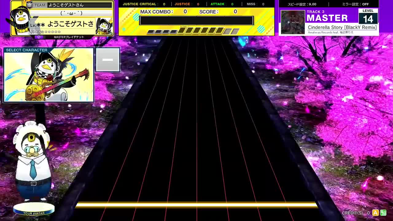 14.1(X-V) Cinderella Story [BlackY Remix] [MASTER 14] (譜面確認)