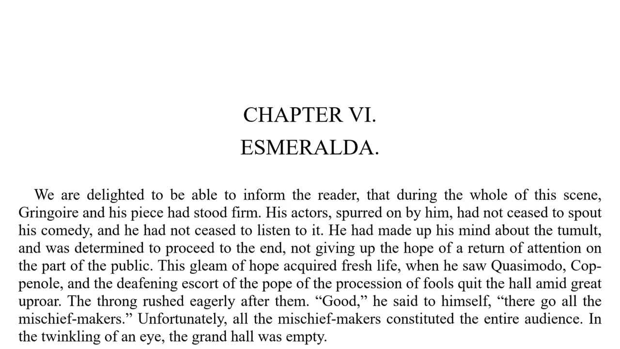 06 - Book 1: VI - Esmeralda