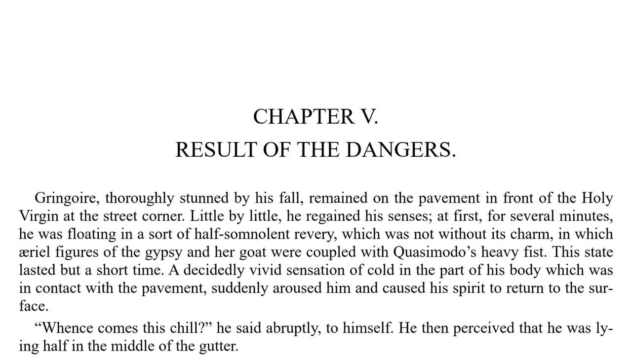 11 - Book 2: V - Result of the Dangers