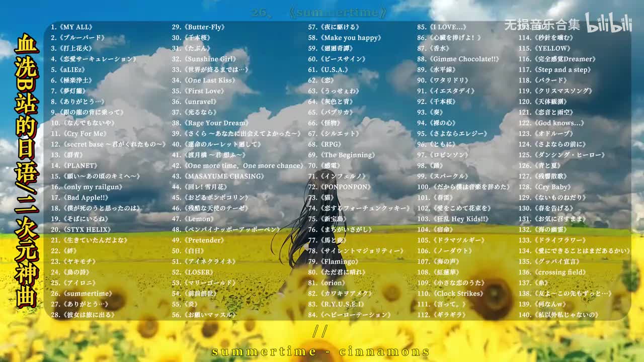 026. summertime - cinnamons、evening cinema