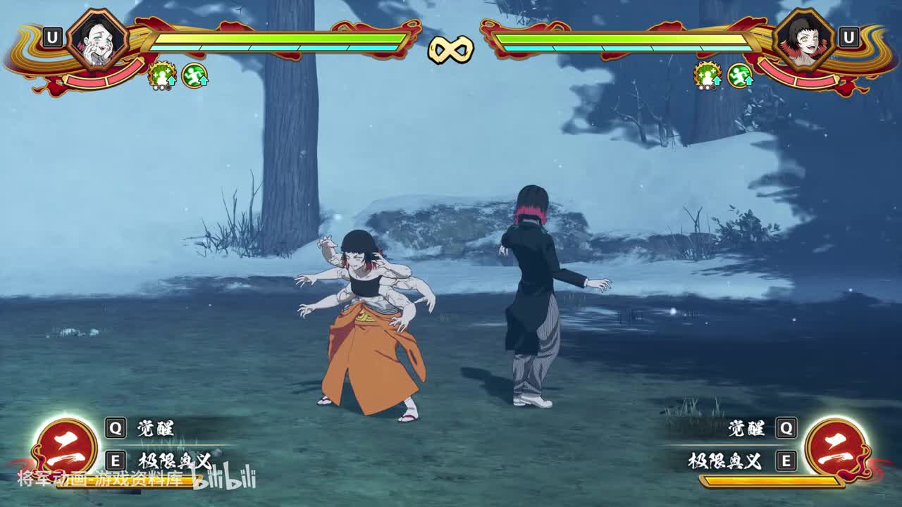 36 鬼灭之刃火神血风谭2 魇梦 技能展示