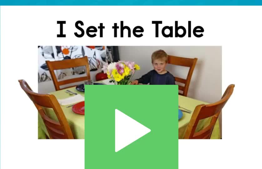 A-72 I Set the Table