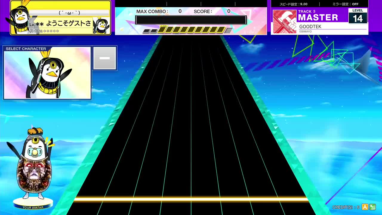 14.3(X-V) GOODTEK [MASTER 14] (譜面確認) [CHUNITHM チュウニズム]