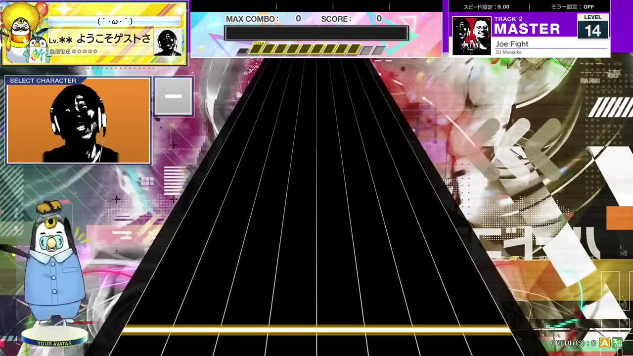 14.3(X-V) Joe Fight [MASTER 14] (譜面確認) [CHUNITHM チュウニズム]