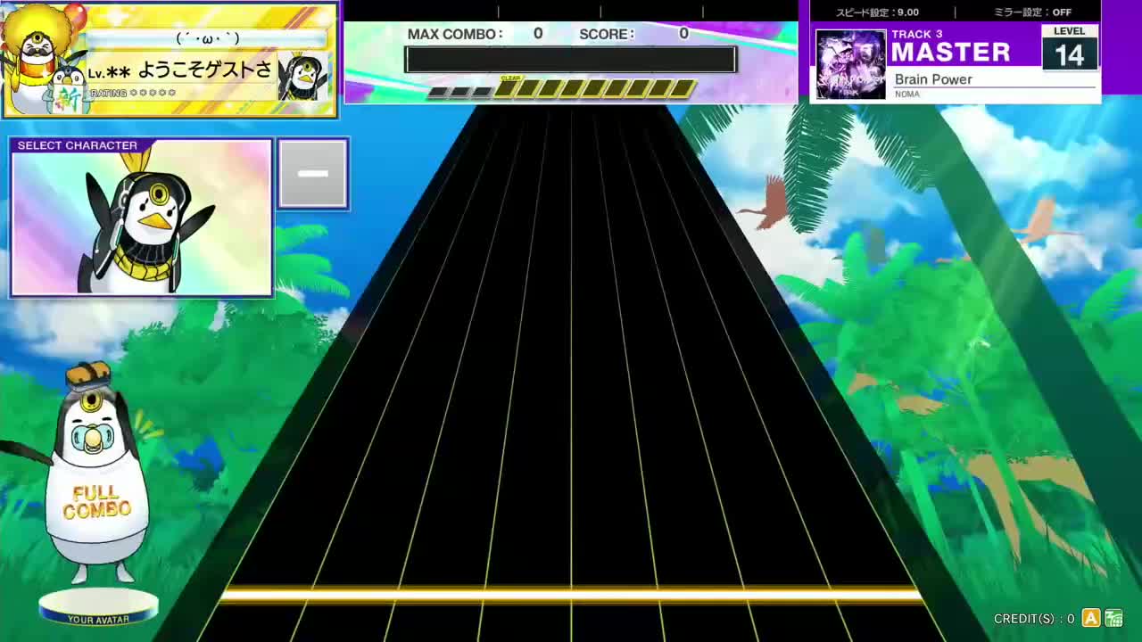 14.3(X-V) Brain Power [MASTER 14] (譜面確認) [CHUNITHM チュウニズム]