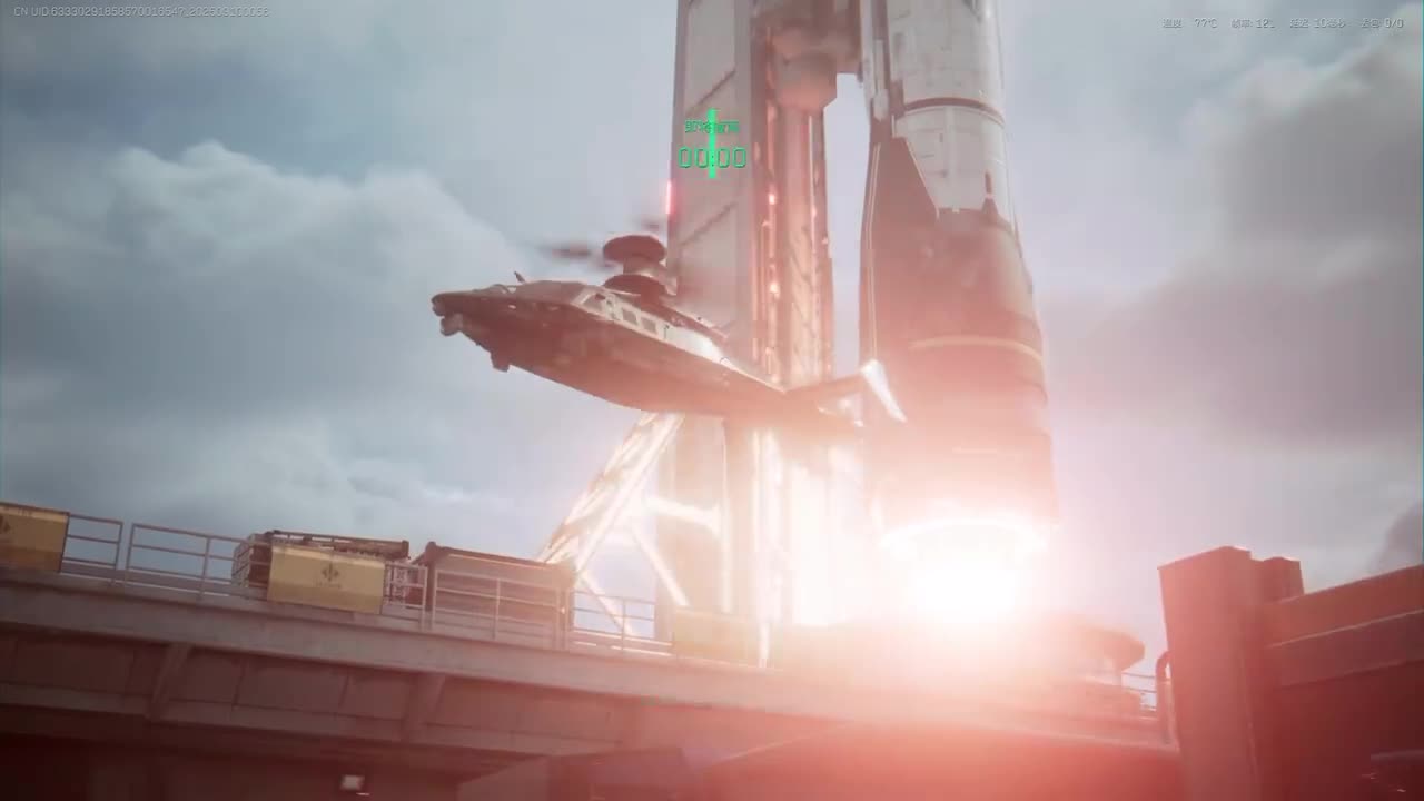 航天基地·火箭撤离点