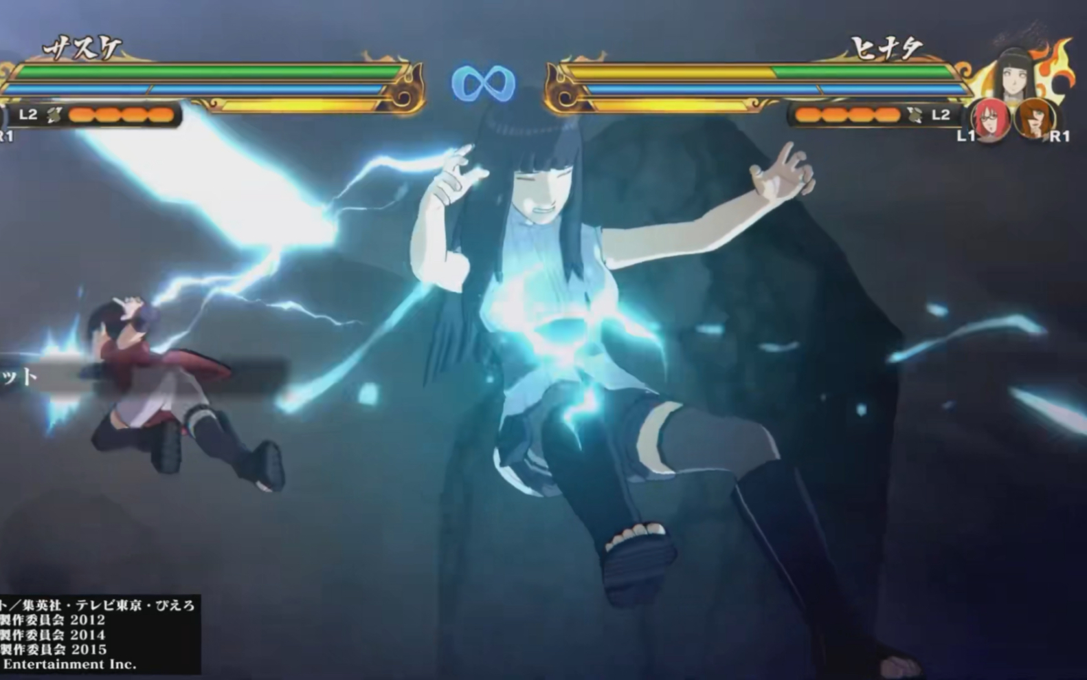 火影忍者究极风暴羁绊新联手奥义演示对雏田