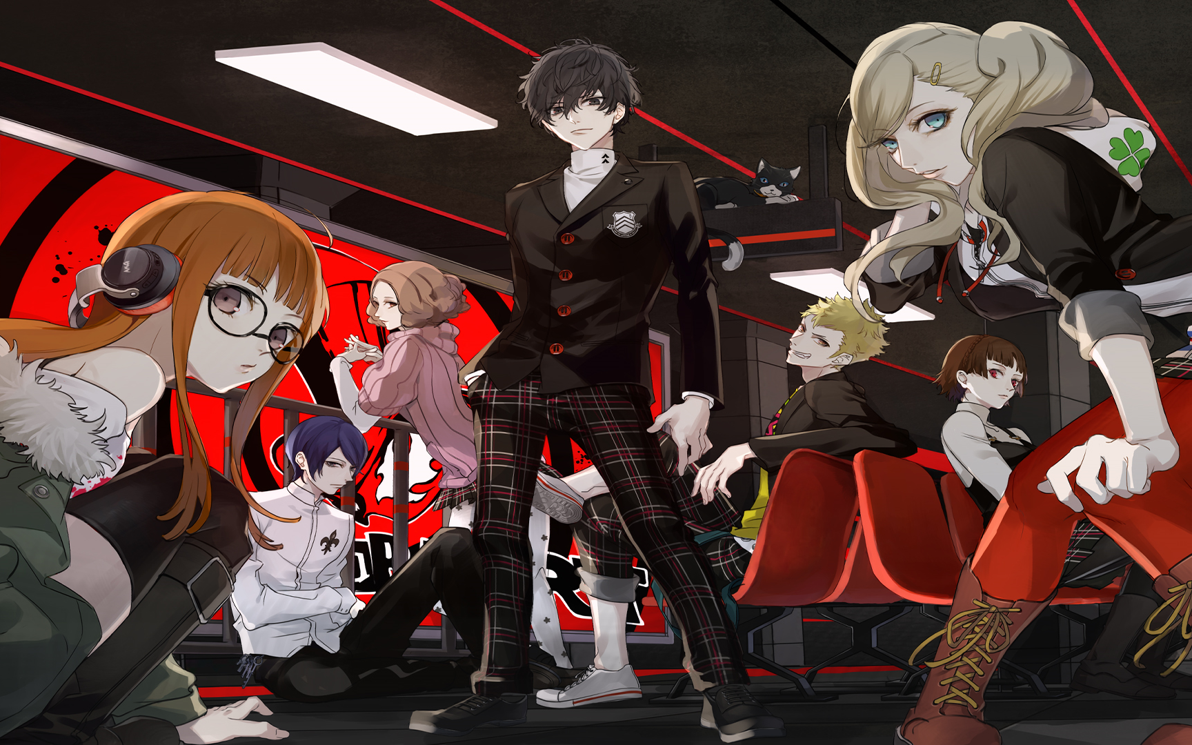 [一瞬游戏]女神异闻录5(p5天下第一)21_哔哩哔哩 (゜-゜)つロ 干杯