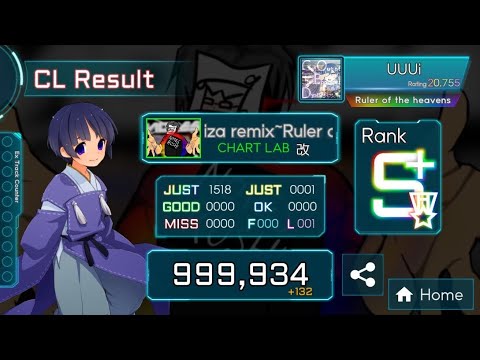 [图]▶Ui◀ 【TAKUMI³】【Remix】NOTES RUSH! Daiza remix~Ruler of the heavens~  1-0-0-0(手元)