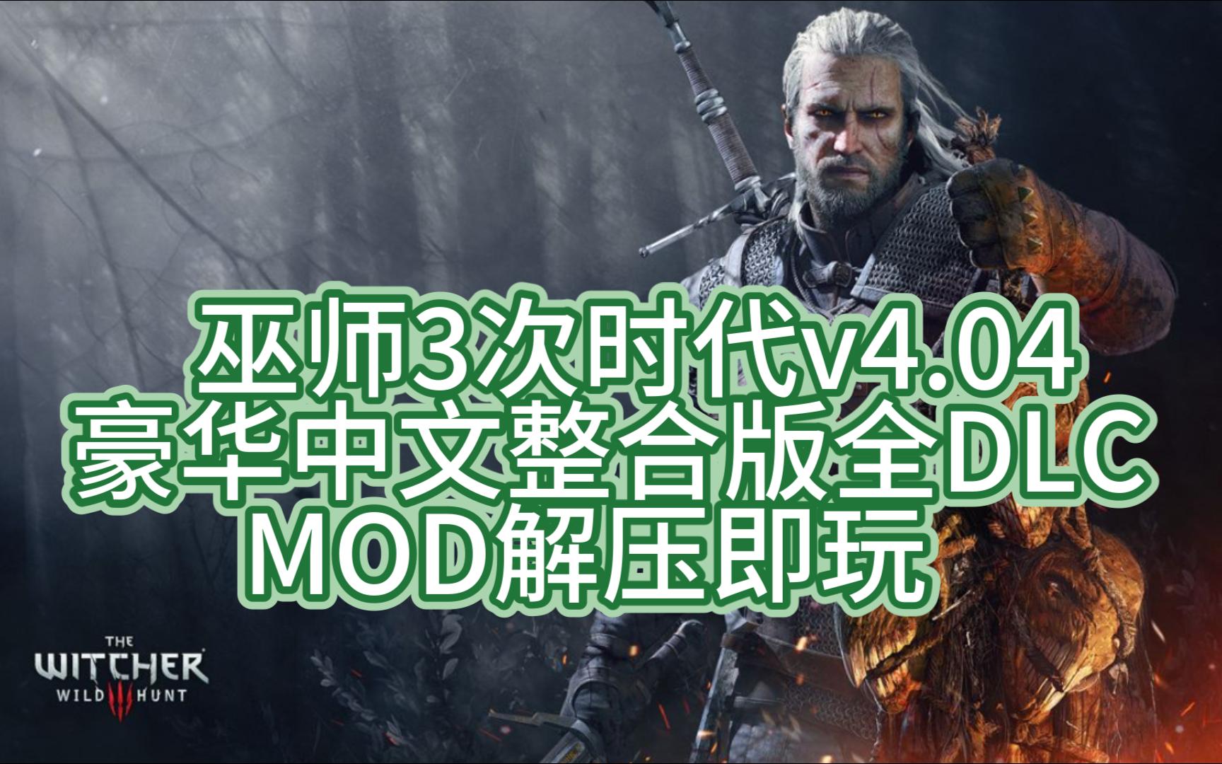 免费下载!巫师3狂猎次世代版/The Witcher 3: Wild Hunt(更新 v4.04HF3 )+典藏完全版+全dlc(石之心/血与酒)哔哩哔哩bilibili