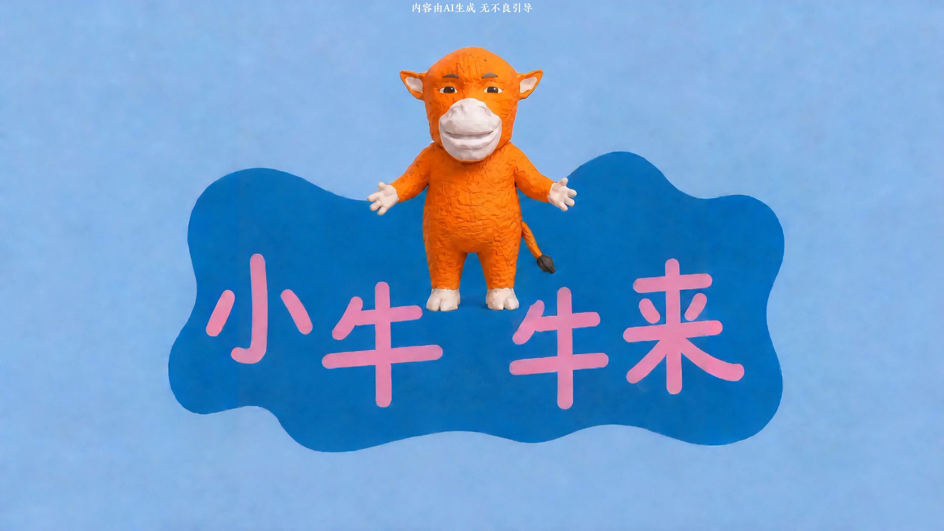 牛来（一家去动物园）
