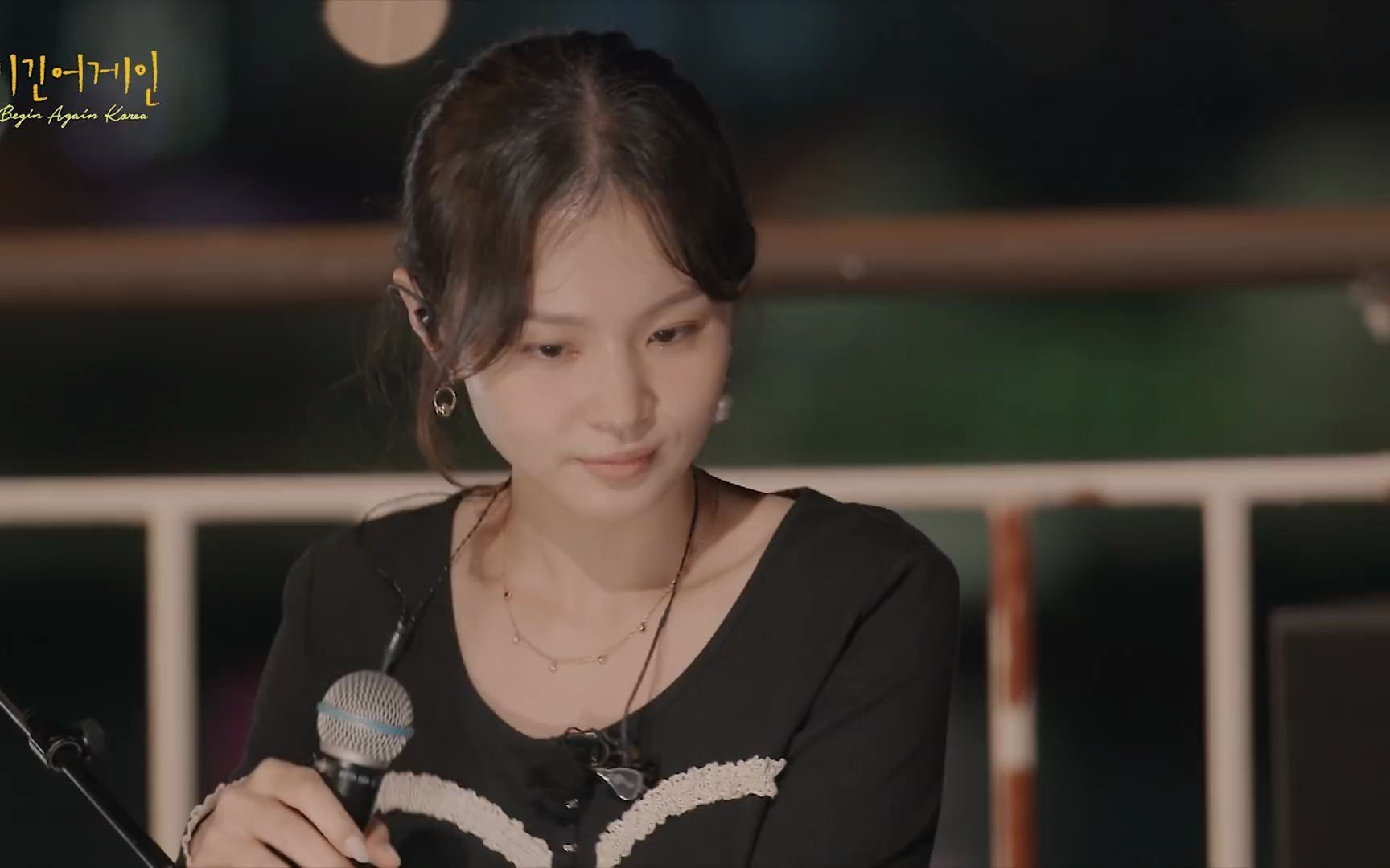 韩国治愈音乐节目begin&again 李夏怡 breathe开口跪现场