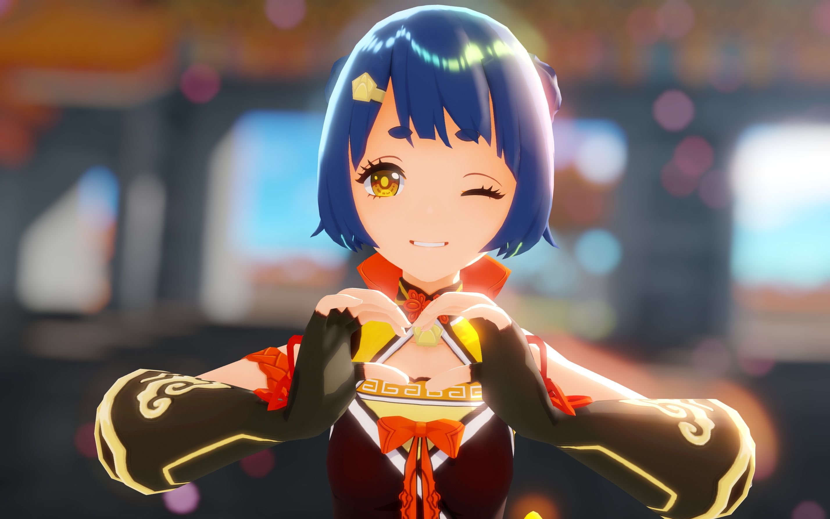 [原神香菱] 旅行者,要怎样才能表达出「我爱你」的心意?