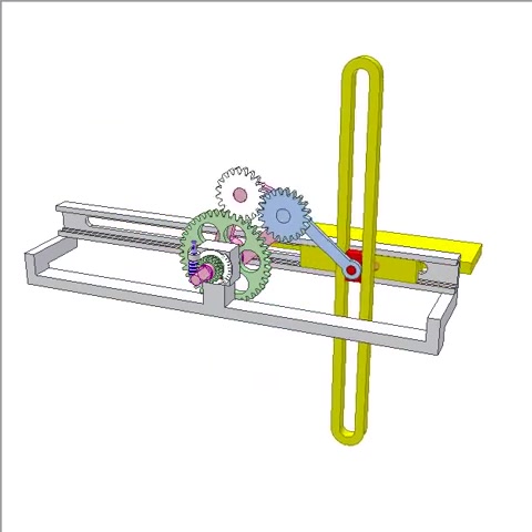 滑槽机构_70(不间断可调节角度振荡器)(欢迎分享,欢迎白嫖)