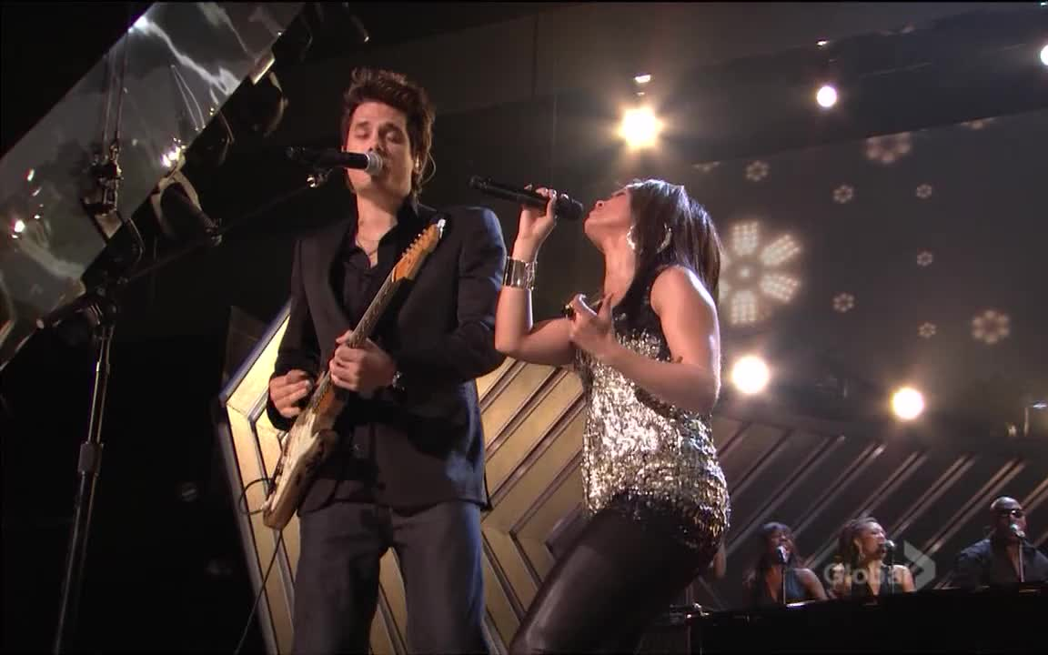 Alicia Keys & John Mayer  Medley Live (GRAMMYs 2008)  720p 艾丽西亚ⷥ‡練žꥧ哔哩哔哩bilibili