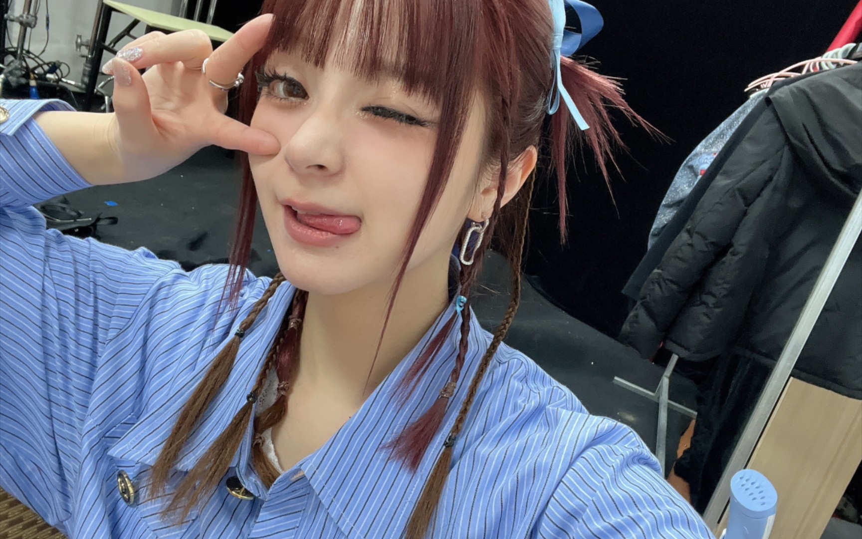 garnidelia(maria&toku )《朝阳打歌中心》2023年11月9日晚直播片段