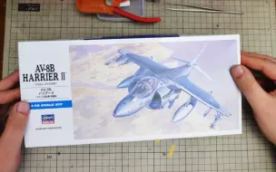 Download Video: “爱不是真实的谎言” 长谷川 1/72 AV-8B HARRIERII 鹞II攻击机