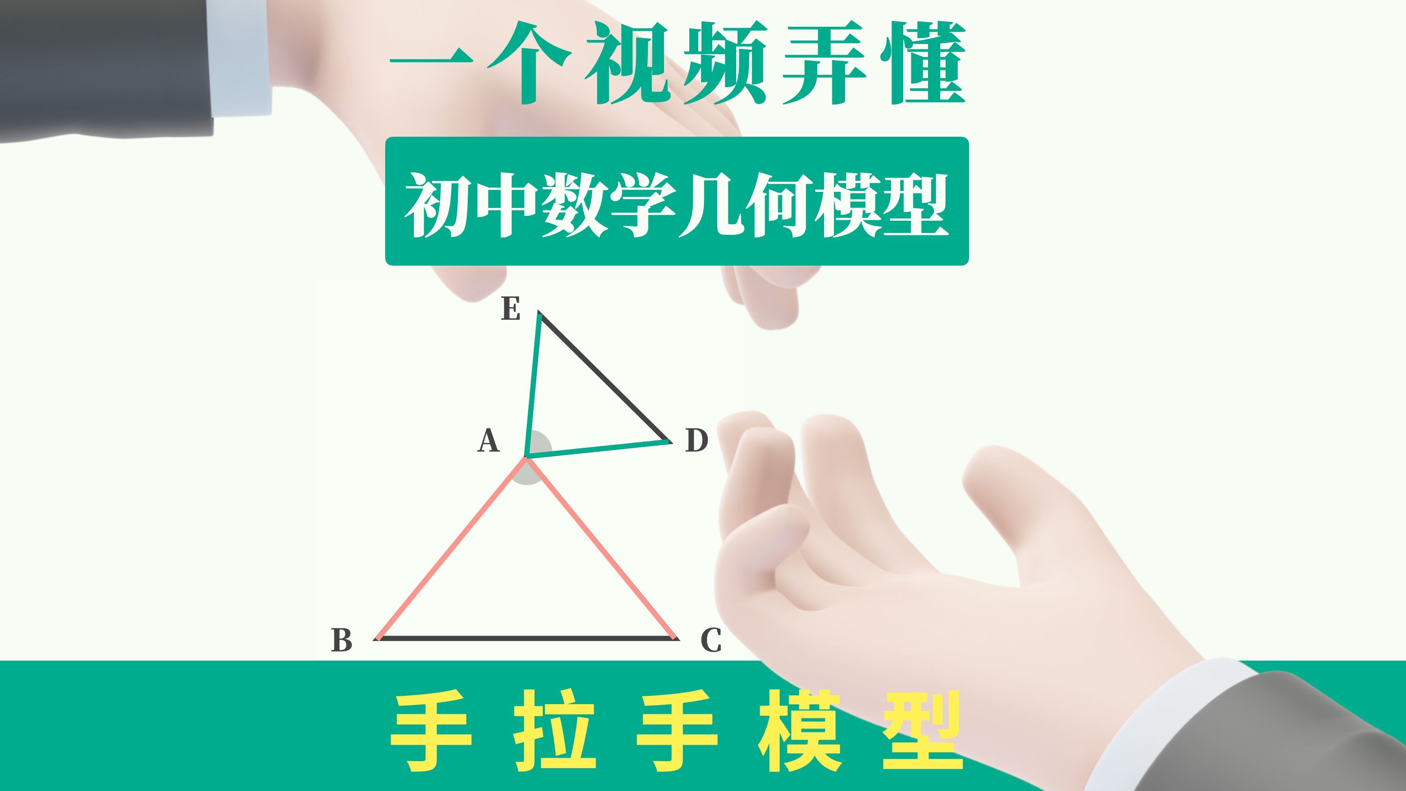 初中数学几何模型之【手拉手模型】哔哩哔哩bilibili