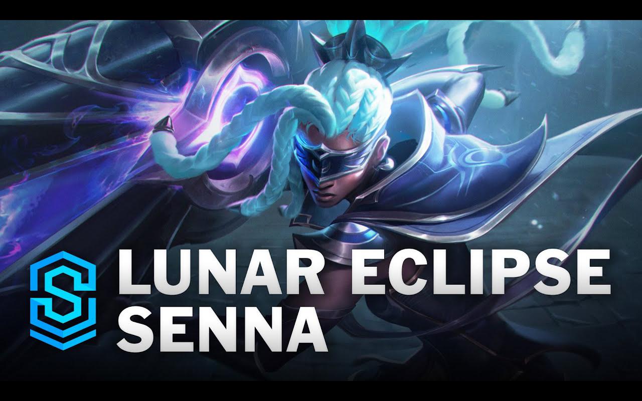 「皮肤档案室」赛娜·涤魂圣枪 —— 月蚀骑士 - 英雄联盟_网络游戏