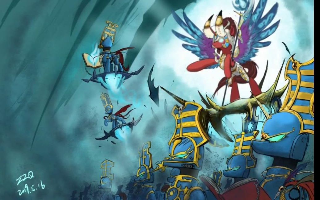 板绘pony千子军团绘画过程