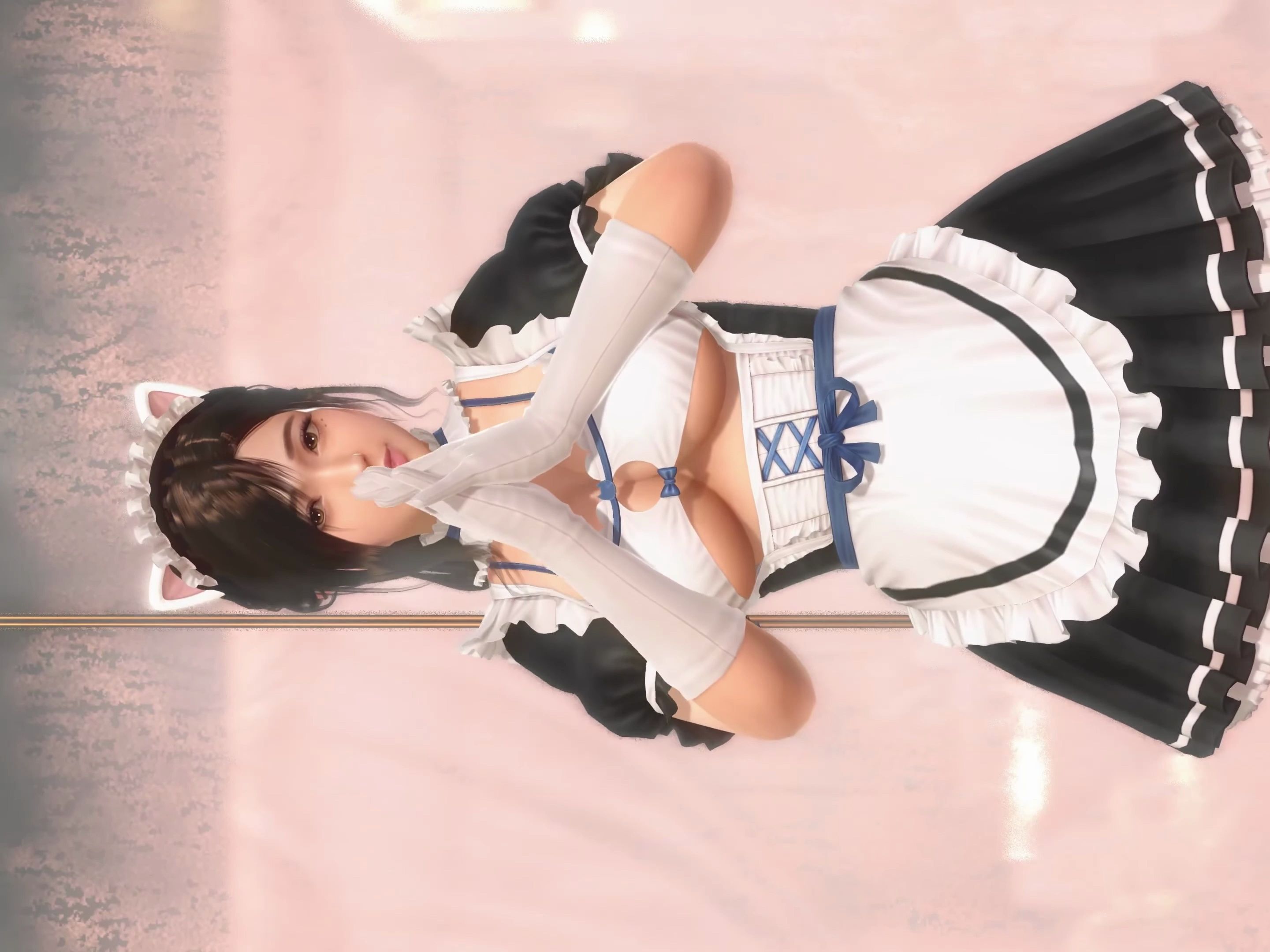 【doaxvv】小百合(喵女仆)