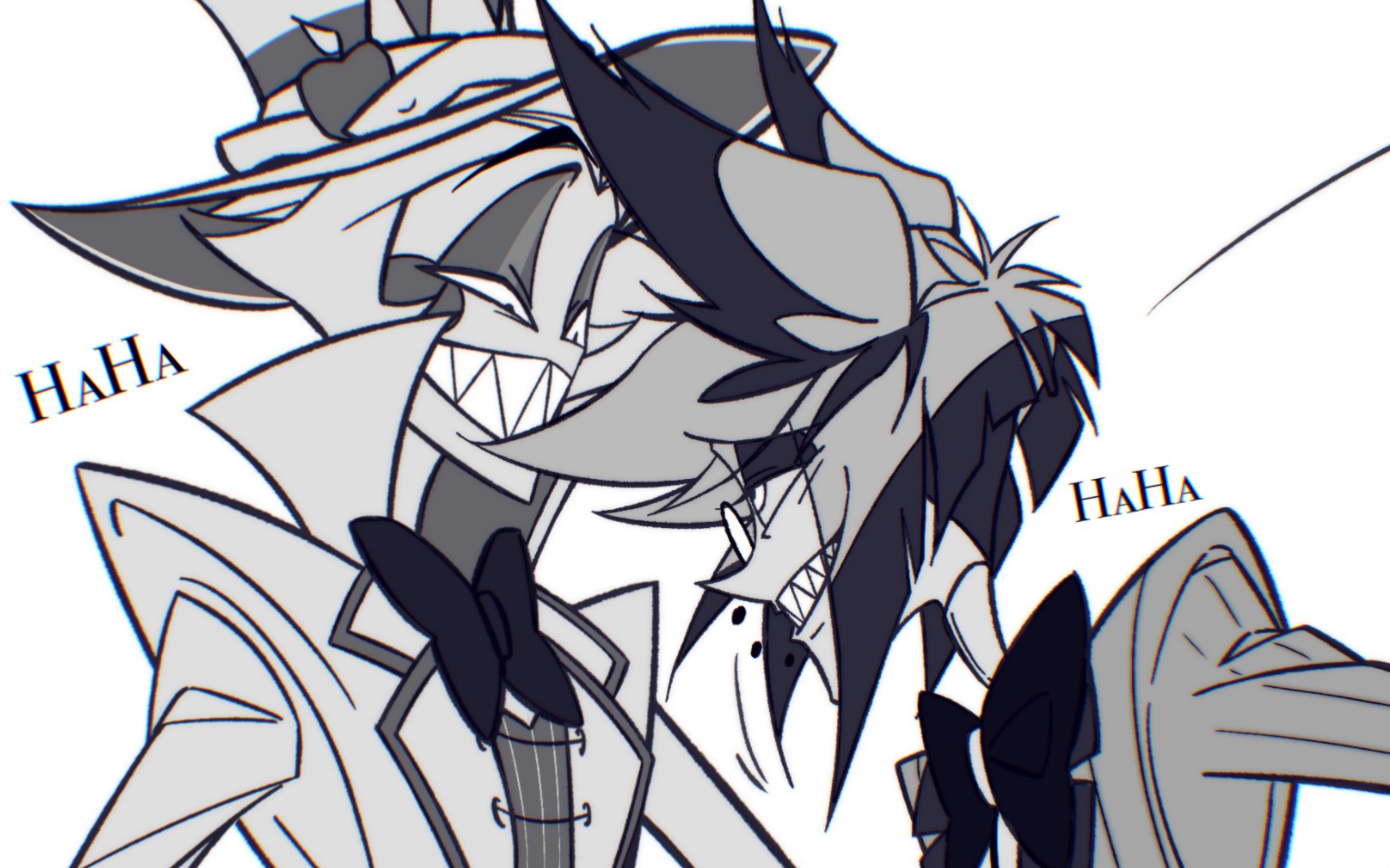 【地狱客栈/同人手书】king 苹果广播 appleradio 路西法x阿拉斯托