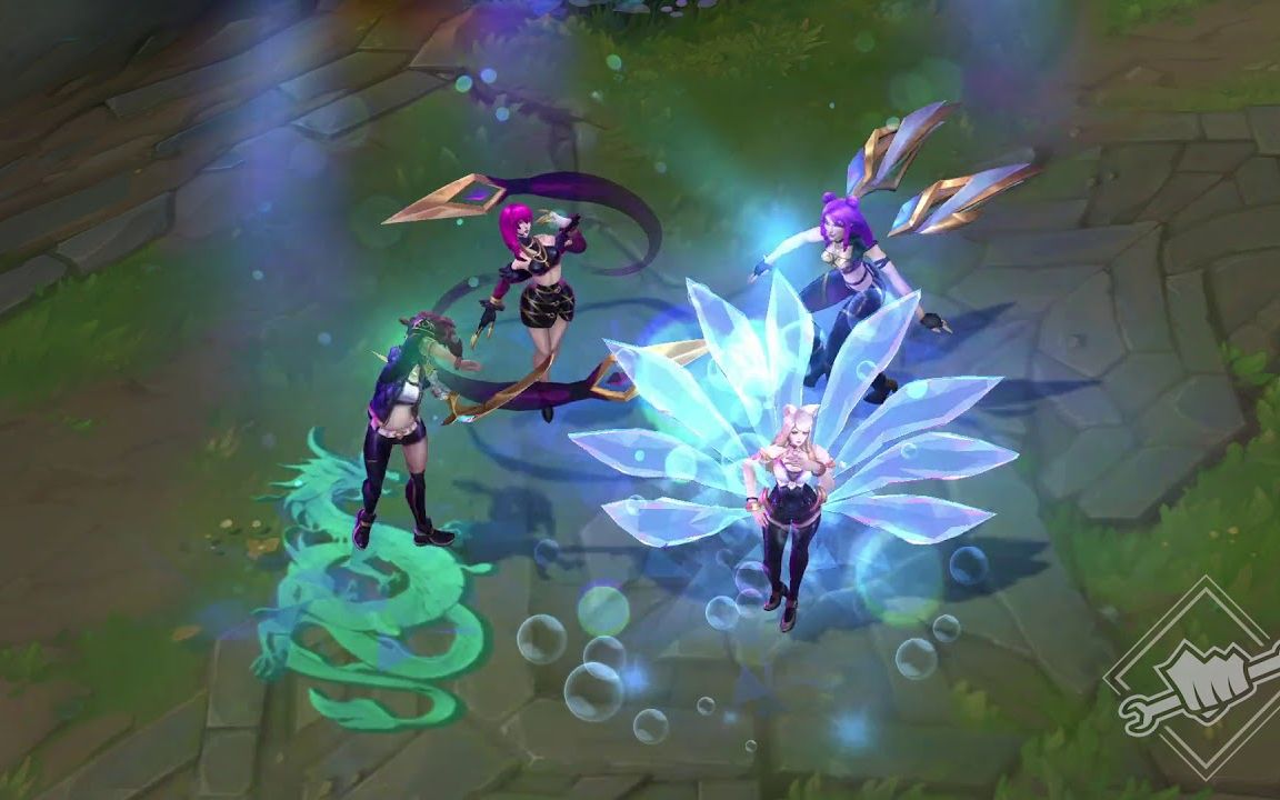 偶像歌手系列视频展示 阿狸 卡莎 伊芙琳 阿卡丽组团出道 | 英雄联盟