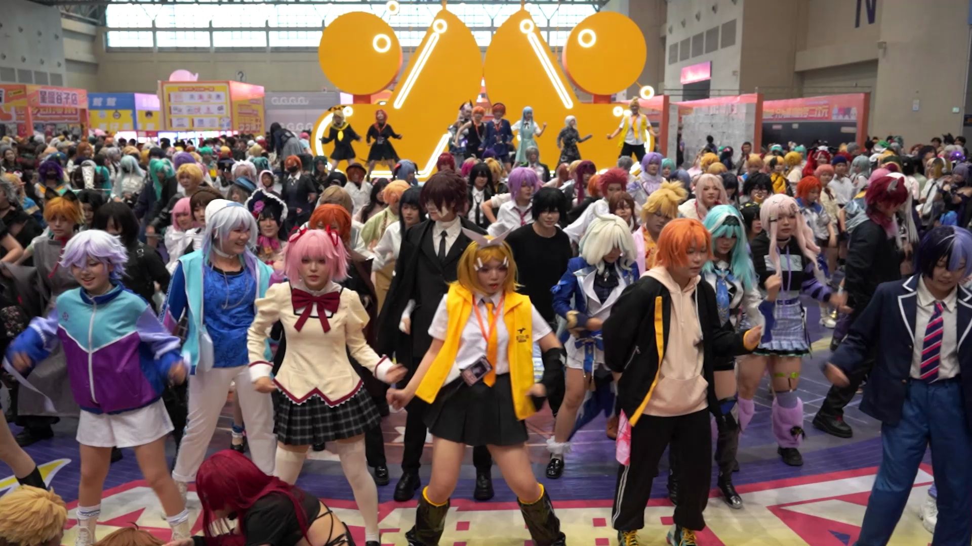 重庆第十一届梦乡动漫展随舞d1上半场