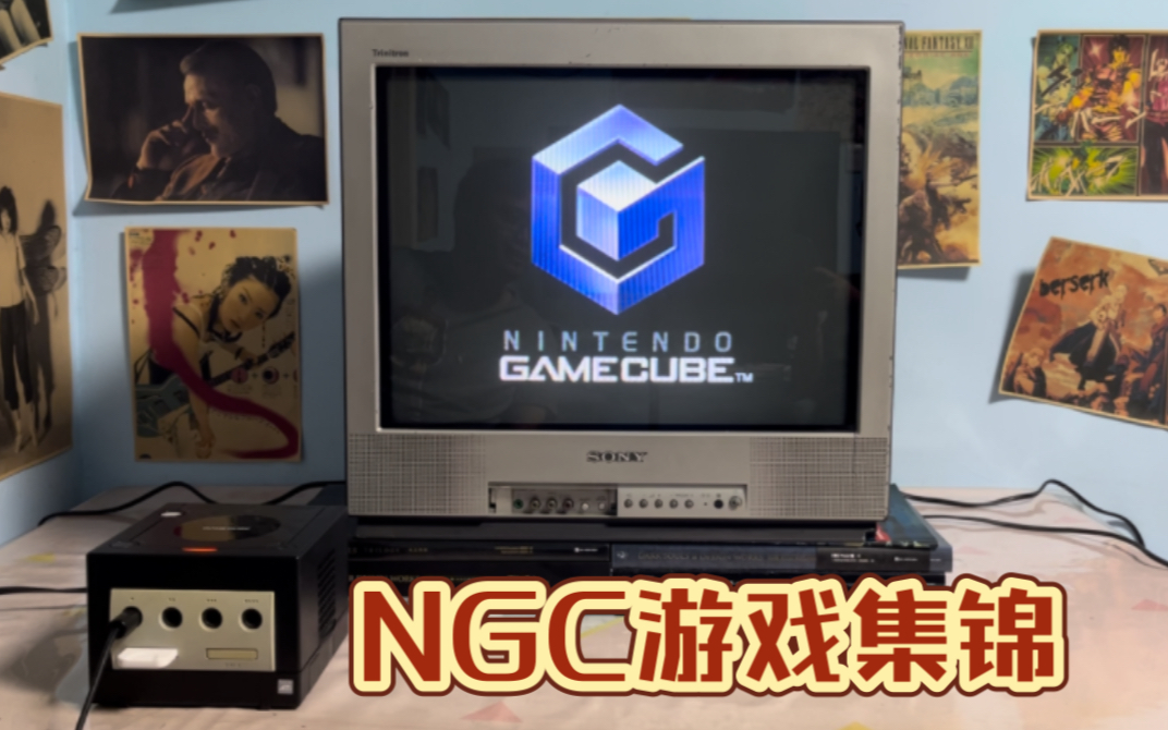 [图]羽林郎电玩 NGC游戏集锦 (新淘的老索尼电视)